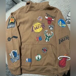 Hollister Hoodie with NBA Logos
